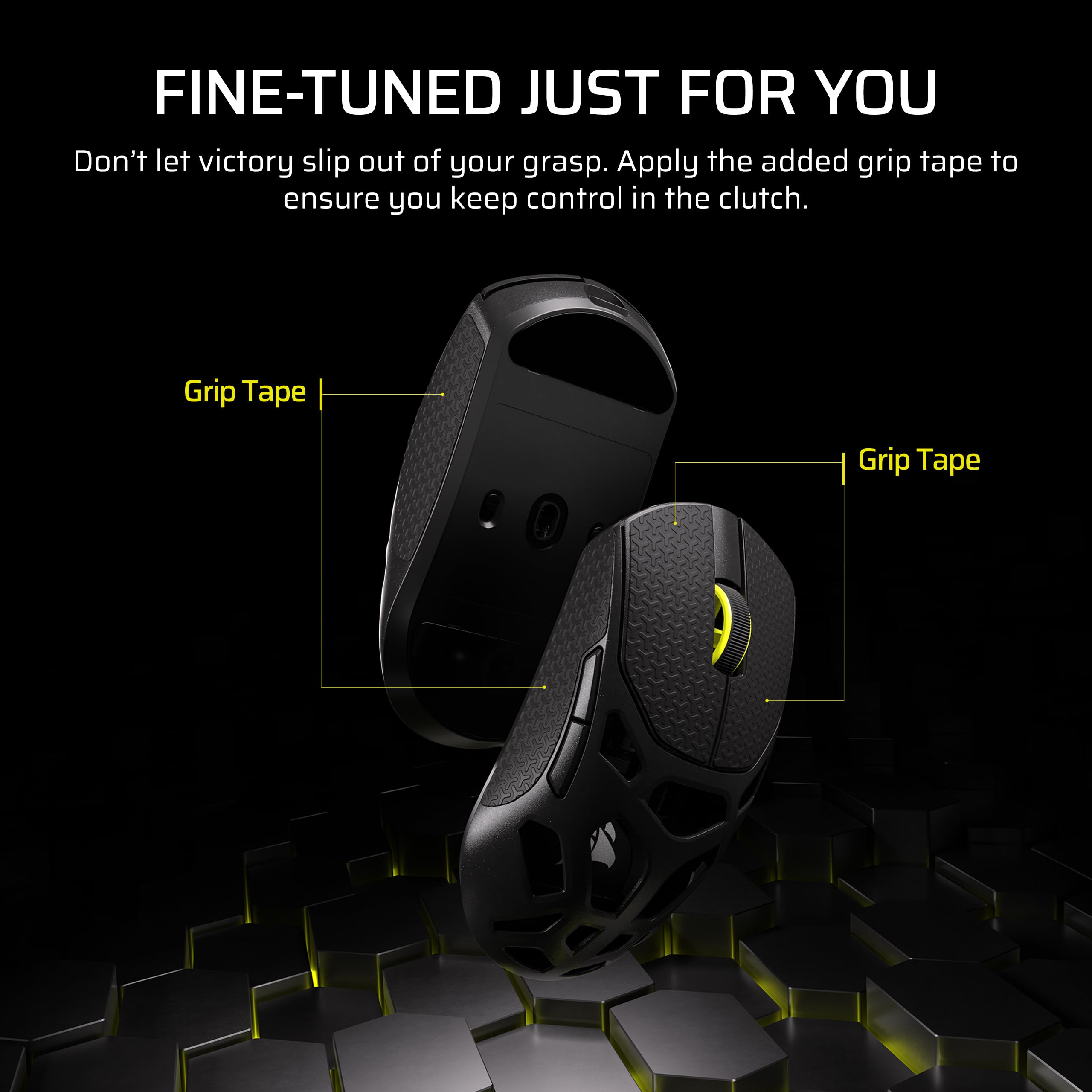 Corsair Bezprzewodowa mysz do gier SABRE v2 PRO MG FPS – czarna