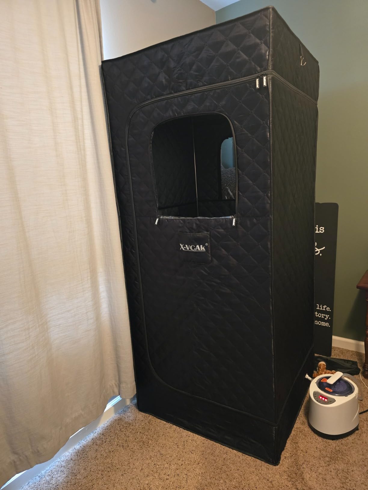 X-VCAk Portable Home Steam Sauna photo review