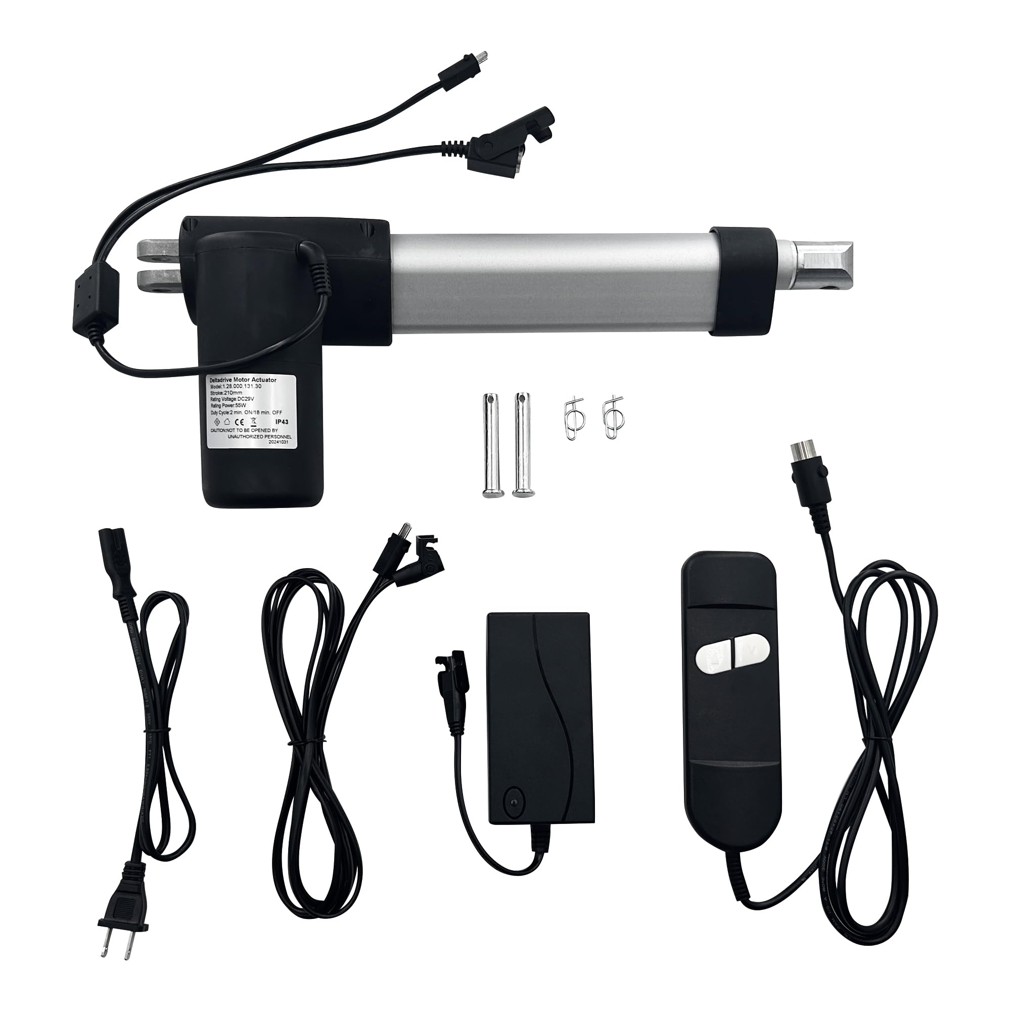 Uetmulik Electric Recliner Lift Chair Deltadrive Motor Actuator Model 1.28.000.131.30 Replacement Kit