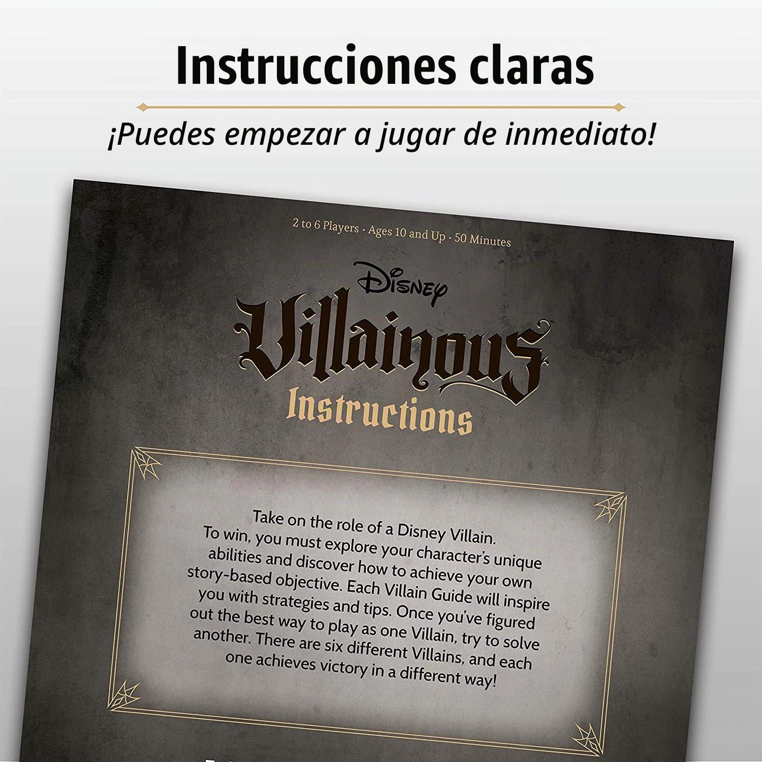 Ravensburger Disney Villainous Worst Takes It All - Expandable Strategy Family Board Games for Adults & Kids Age 10 Years Up - 2 to 6 Players - English Version