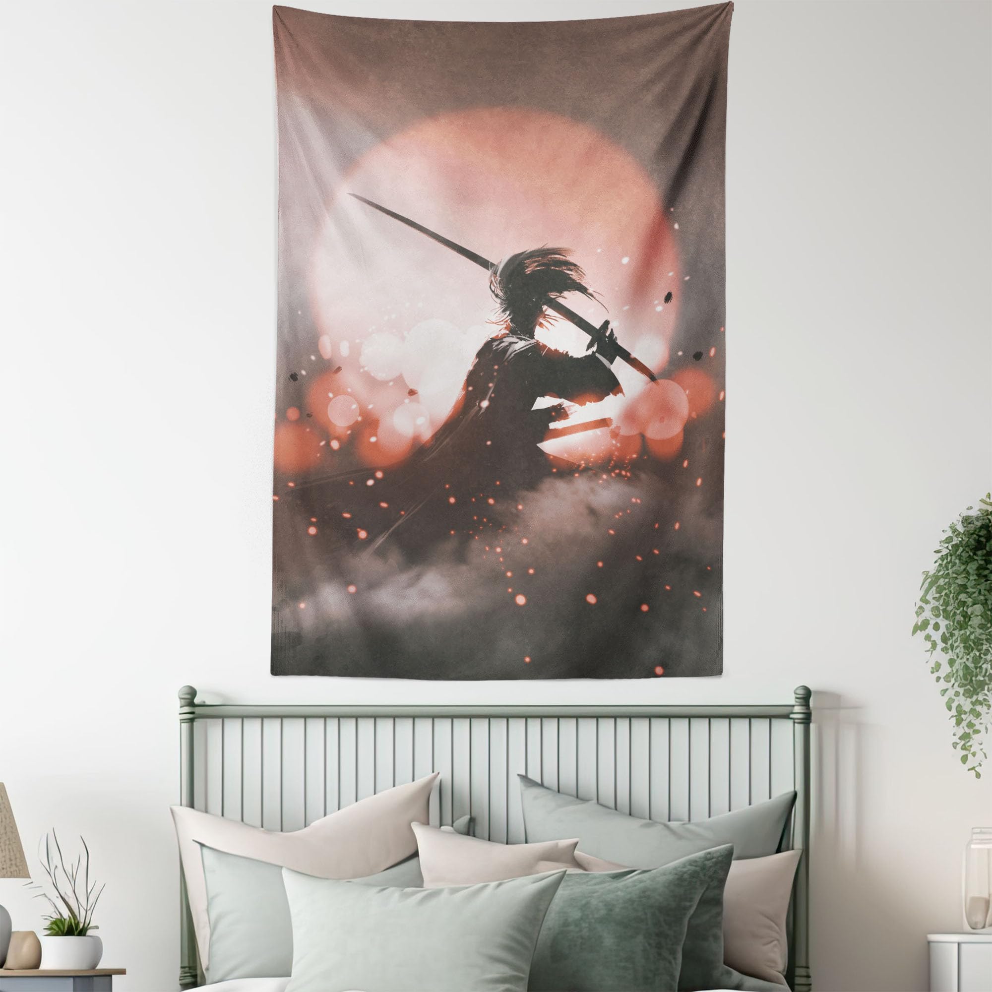 ABAKUHAUS Arazzo Astratto, Ispirazione Orientale Motivi E Forme Tradizionali Soggiorno Camera Da Letto Tessuto Satinato Setoso 274 Cm X 274 Cm Blu Notte Turchese  S2 468227921