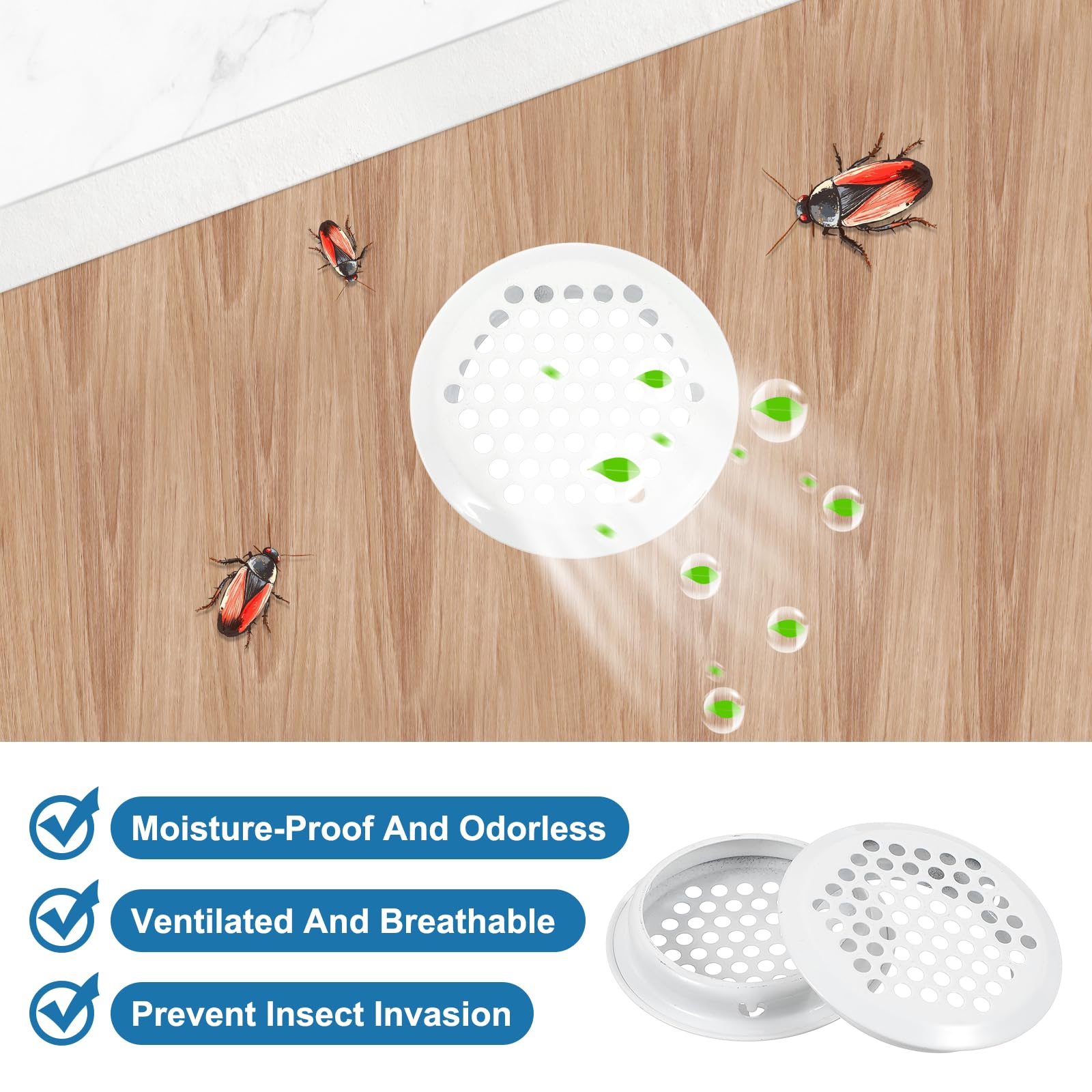 PATIKIL 29mm Circular Air Vents - Image 4