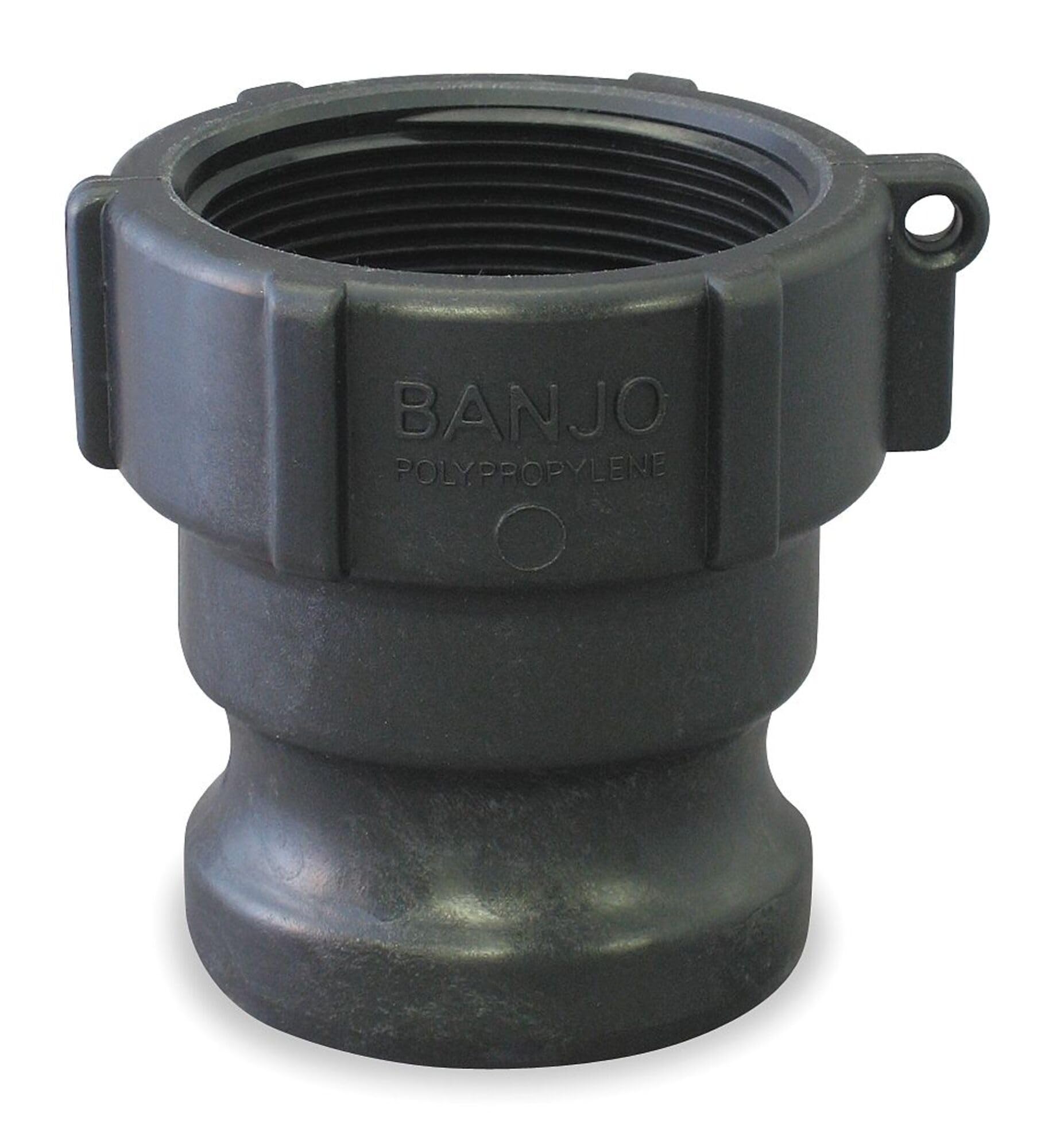 Banjo - 300A - Cam and Groove Adapter, Body Material Polypropylene, Type A, Coupling Size 3 in, FNPT
