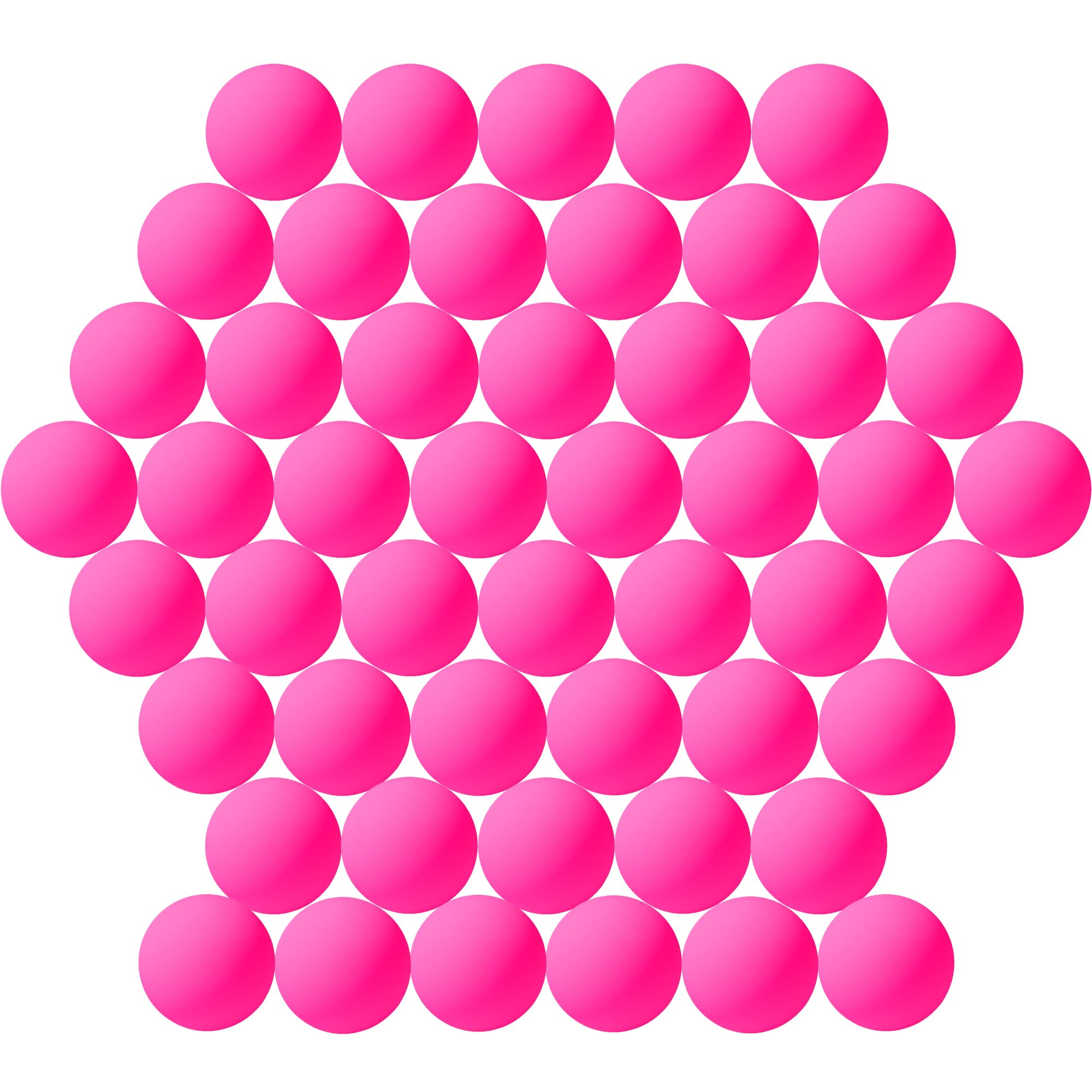 Jedulin 40MM Ping Pong Balls, 50 or 80 Pack Assorted Colored Tennis Balls Multi Color Plastic Balls Fun Beer Ping Pong Balls Bulk for Beer Pong Balls, Arts and Craft, Party Decoration, Cat Balls