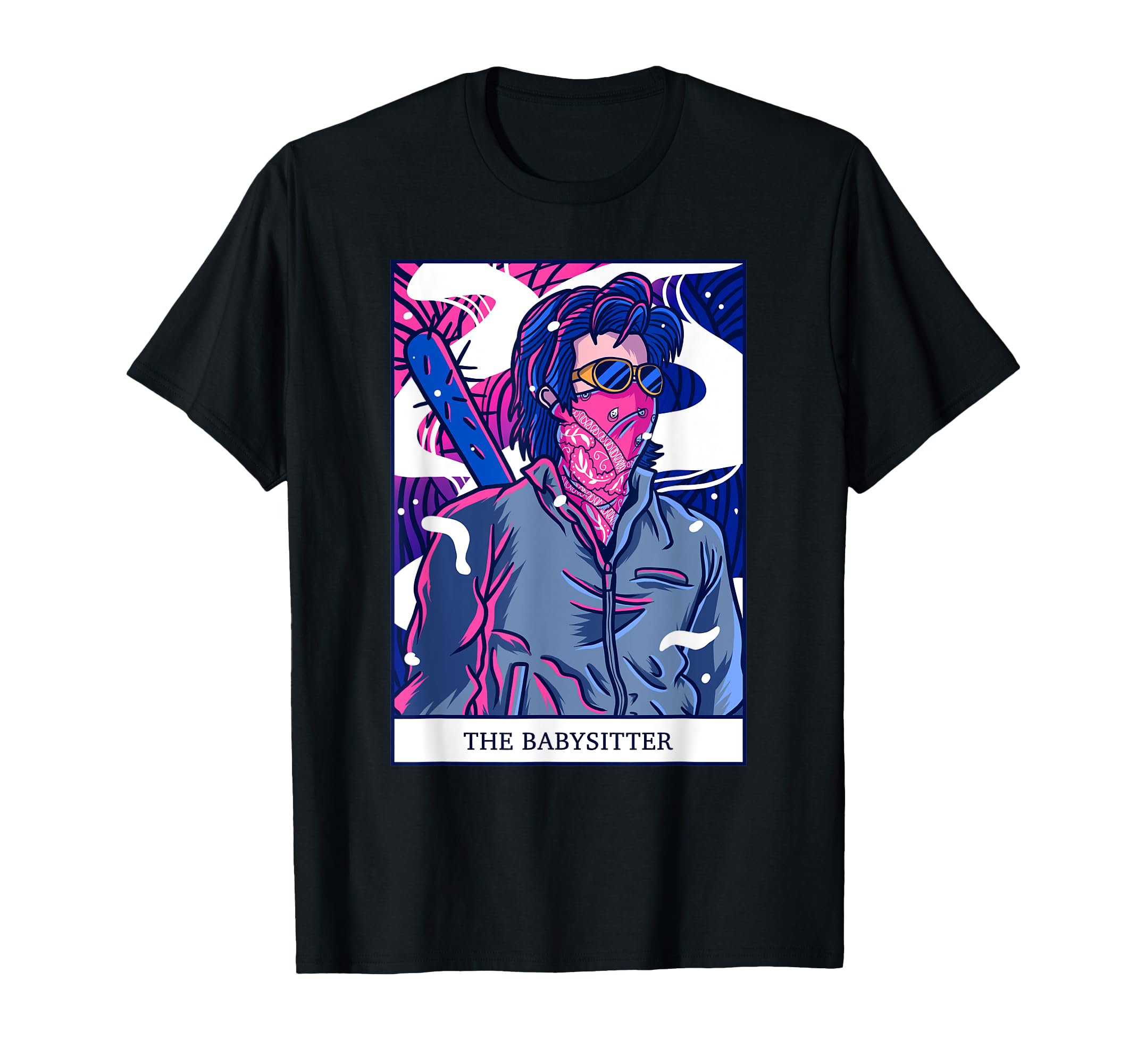 Stranger Things Steve Harrington The Babysitter Tarot Card T-Shirt