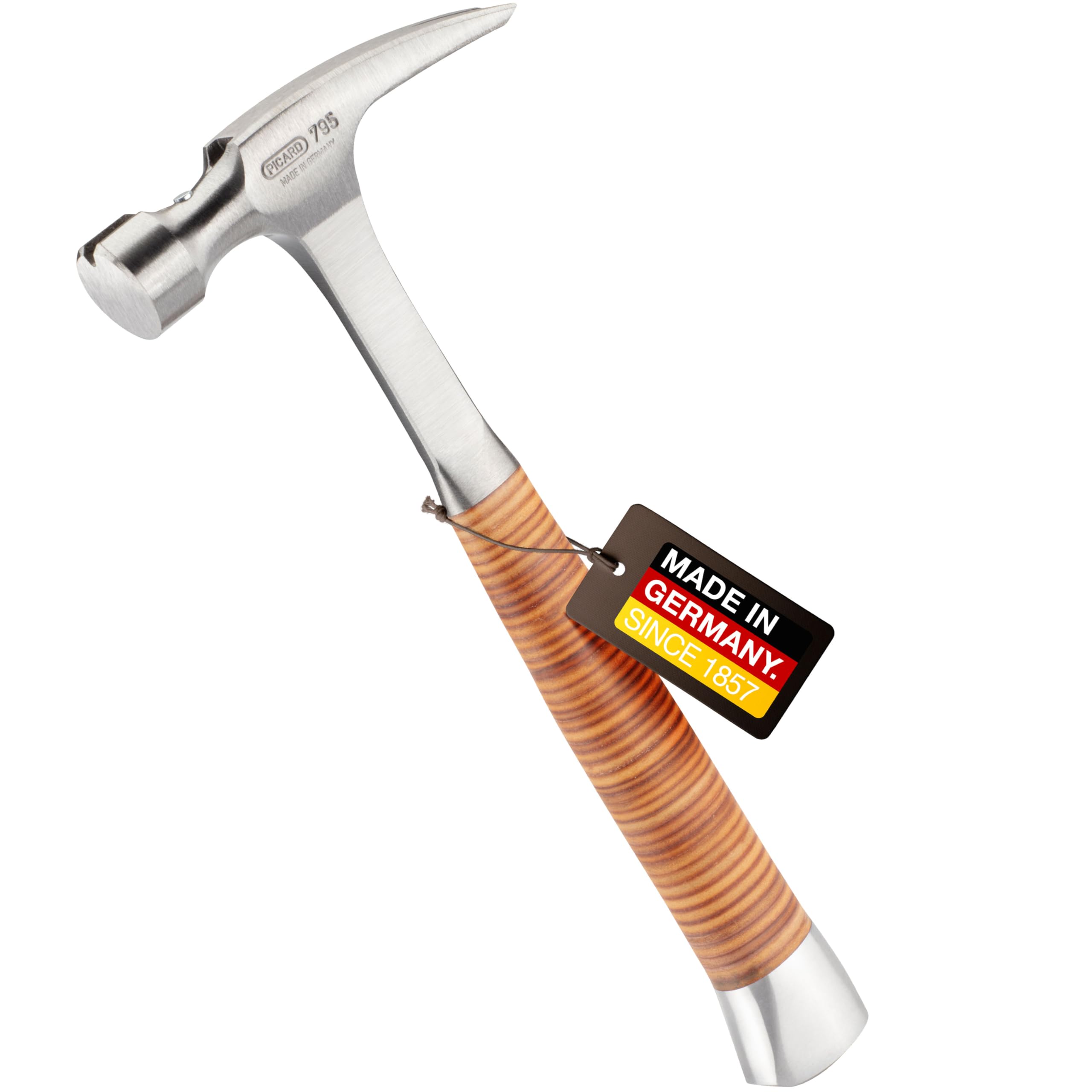 PICARD Martillo rompedor totalmente de acero no. 795 | Para carpintero profesional con doble garra | Martillo encofrador | Profesional y resistente | Hammer Martelo | Máxima fuerza y control