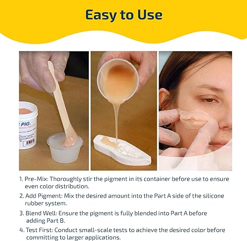 Miniatura 3 de Silc-Pig pigmentos de silicona, 9 muestras de color