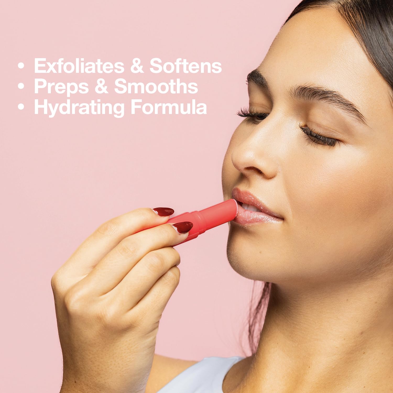 Exfoliante de labios hidratante perfumado para exfoliar y suavizar los labios, infundido con extracto de sandía, coco y vitamina E, vegano y libre de crueldad animal 9