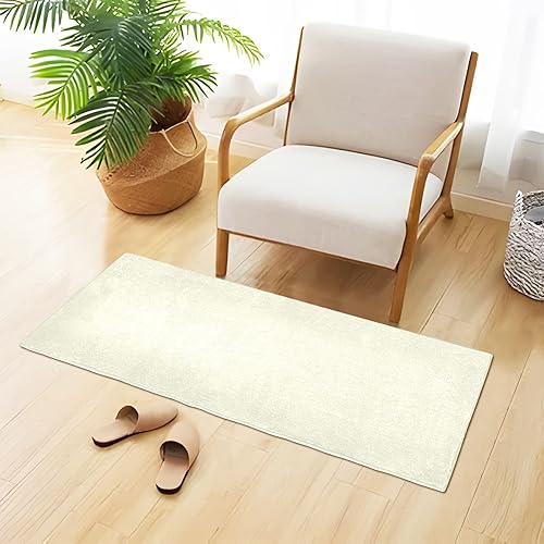 Miniatura 4 de Beige Non Slip Rug Anti-Fatigue Kitchen Rug Bathroom Laundry Decor Carpet 39x20in