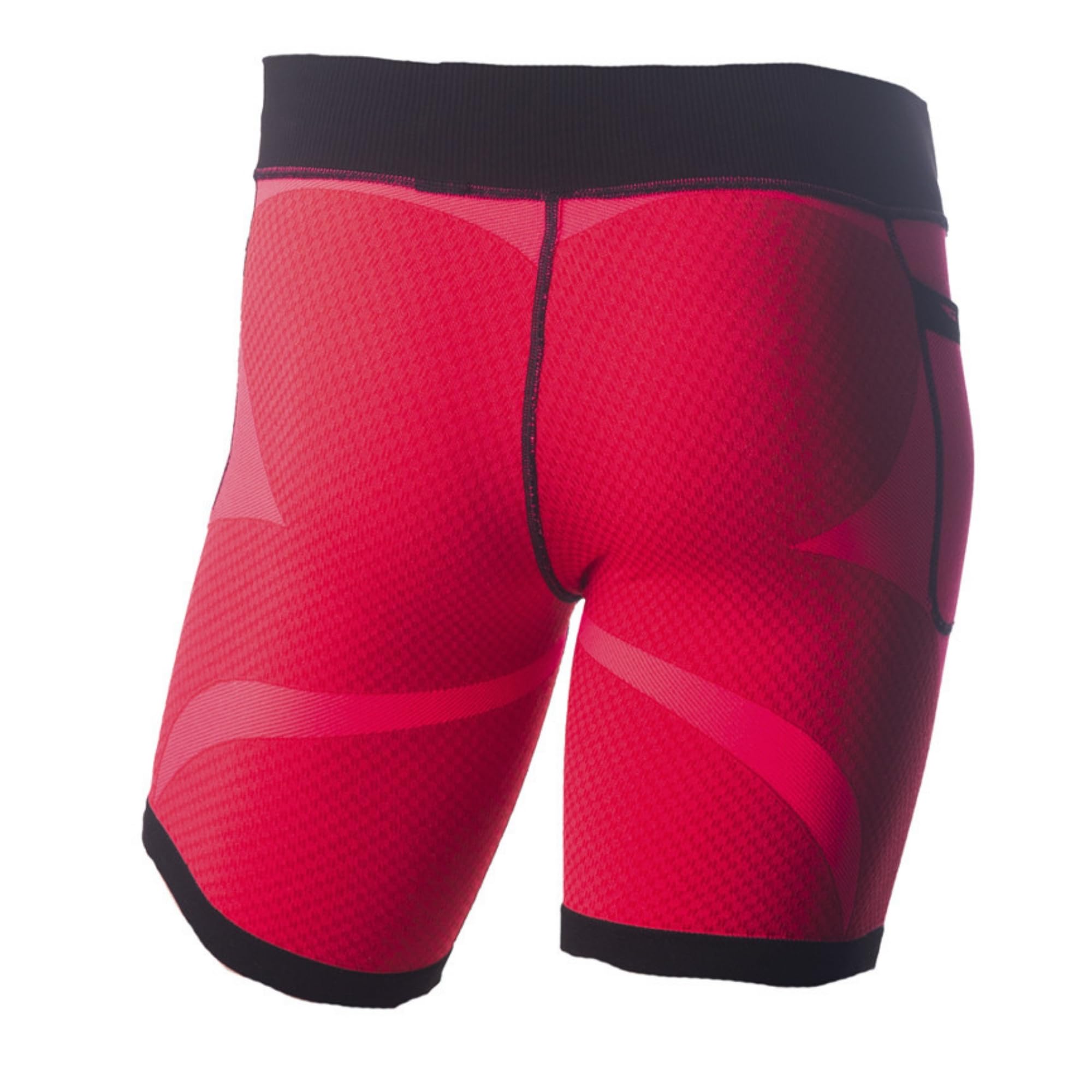 HANKER Leggings da corsa da uomo corti a compressione ferma collant corti da uomo sport trail con tasche