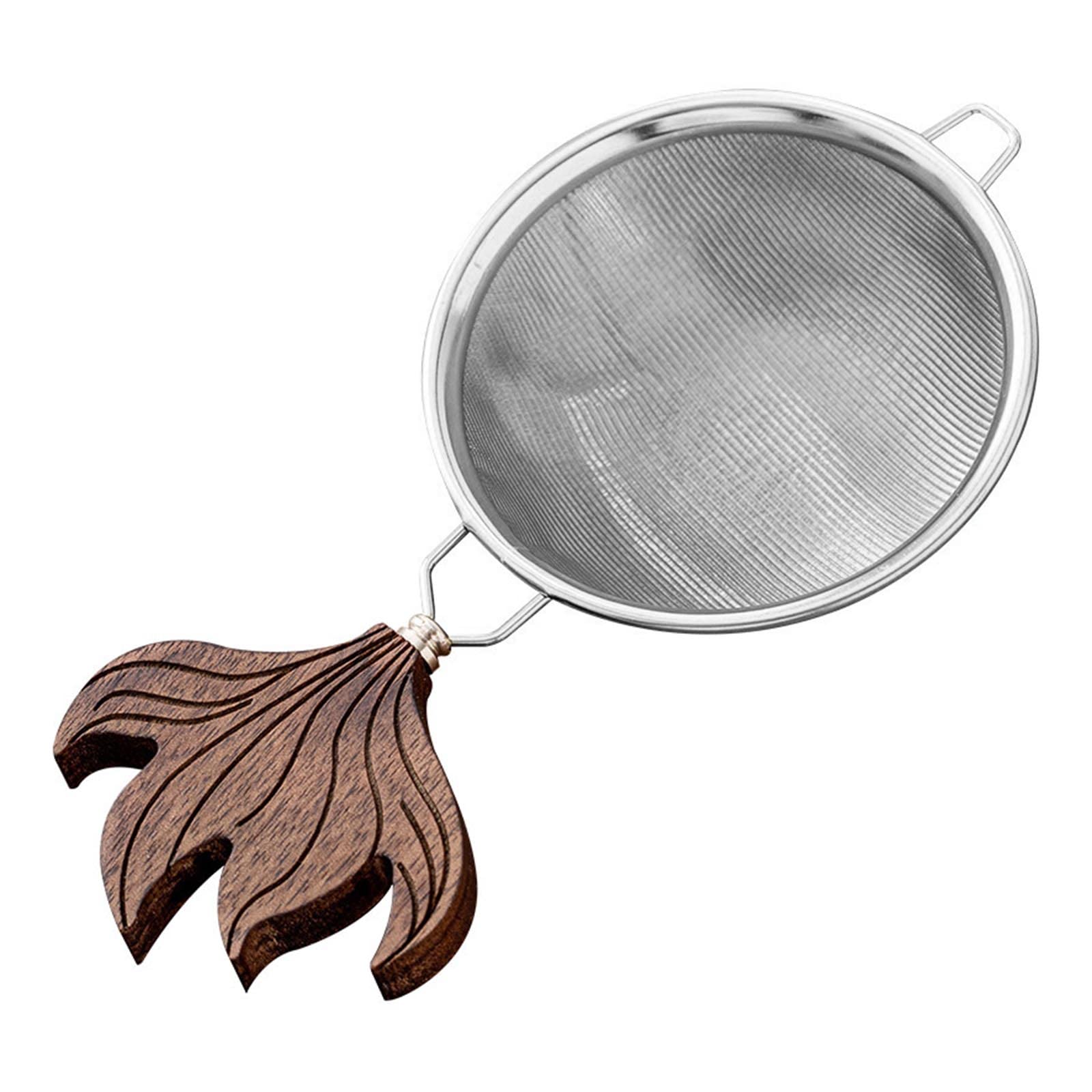 MALSSE Tea Infuser 304 Stainless Steel Tea Strainers for Brewing Loose Dishwasher Safe 2 Colors Strainers for Loose Fine Mesh