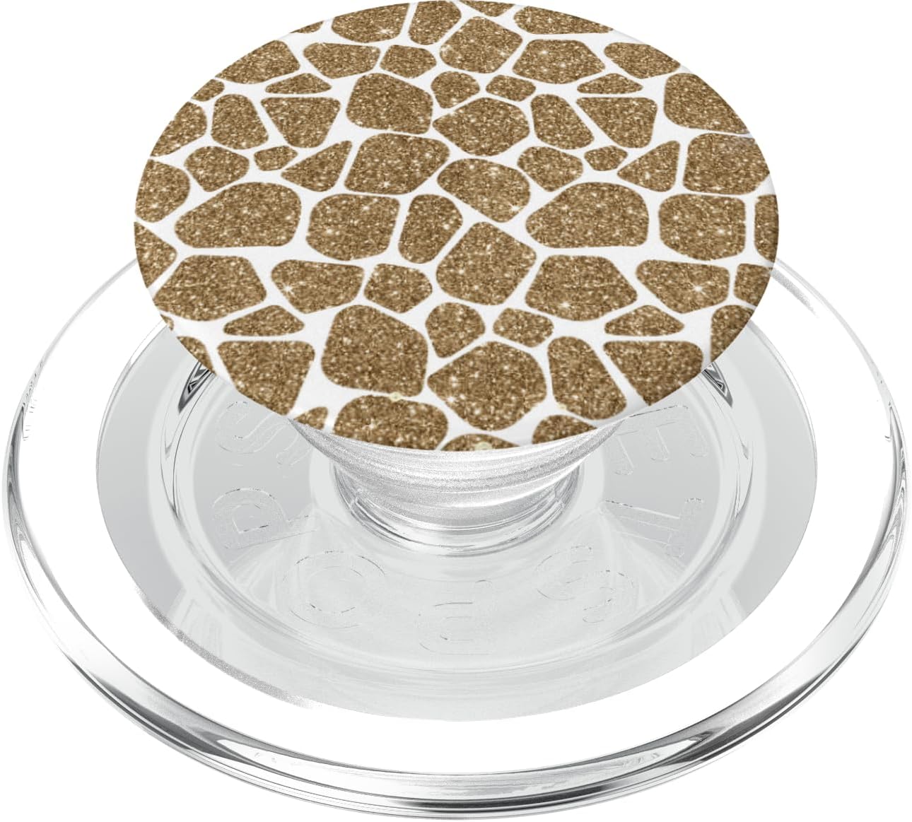Giraffe Animal Print Design Love Giraffe PopSockets MagSafe PopGrip for iPhone