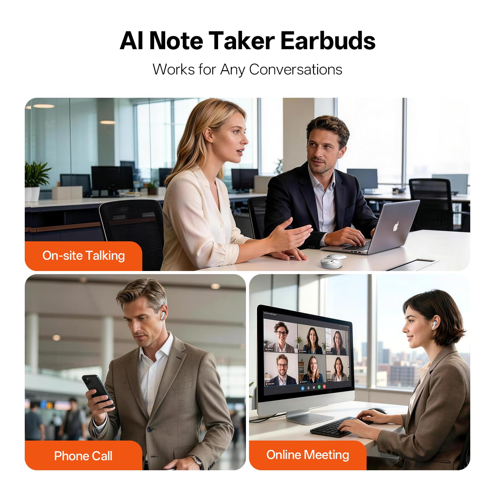 RecDot Voice Recorder Earbuds 78 Languages AI Assistant - Dettaglio