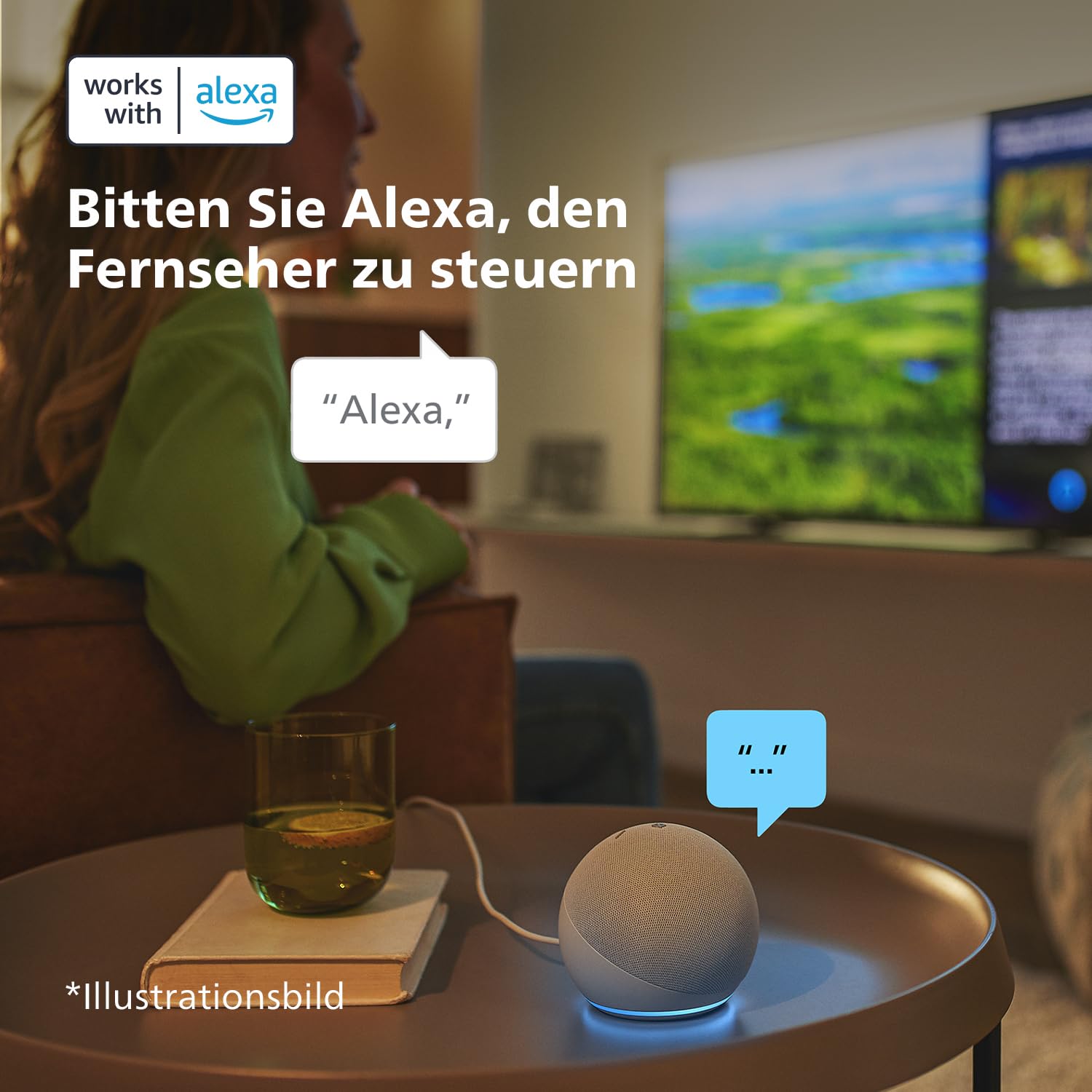 Philips 55PUS7009 4K LED Smart TV - 55-Zoll Display mit Pixel-präziser Ultra HD Titan OS Plattform und Dolby Atmos-Klang. Funktioniert mit Alexa und Google Sprachassistent – Schwarz 55 Zoll – Bild 7
