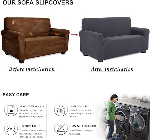 Miniatura 5 de TIANSHU - Funda de sofá de 1 piezas