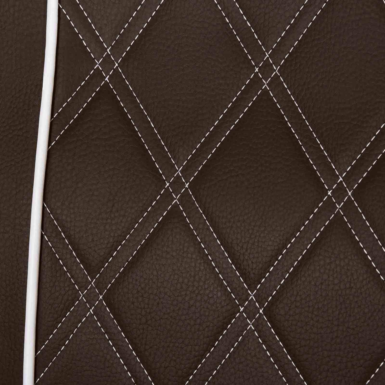 BarberPub 3810BR - Sedia idraulica per parrucchieri, colore: marrone