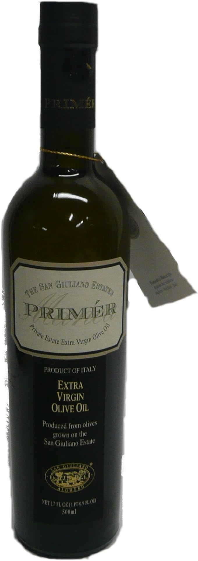 San Giuliano Primer Extra Virgin Olive Oil , 17-Ounce Bottle (Pack of 2)