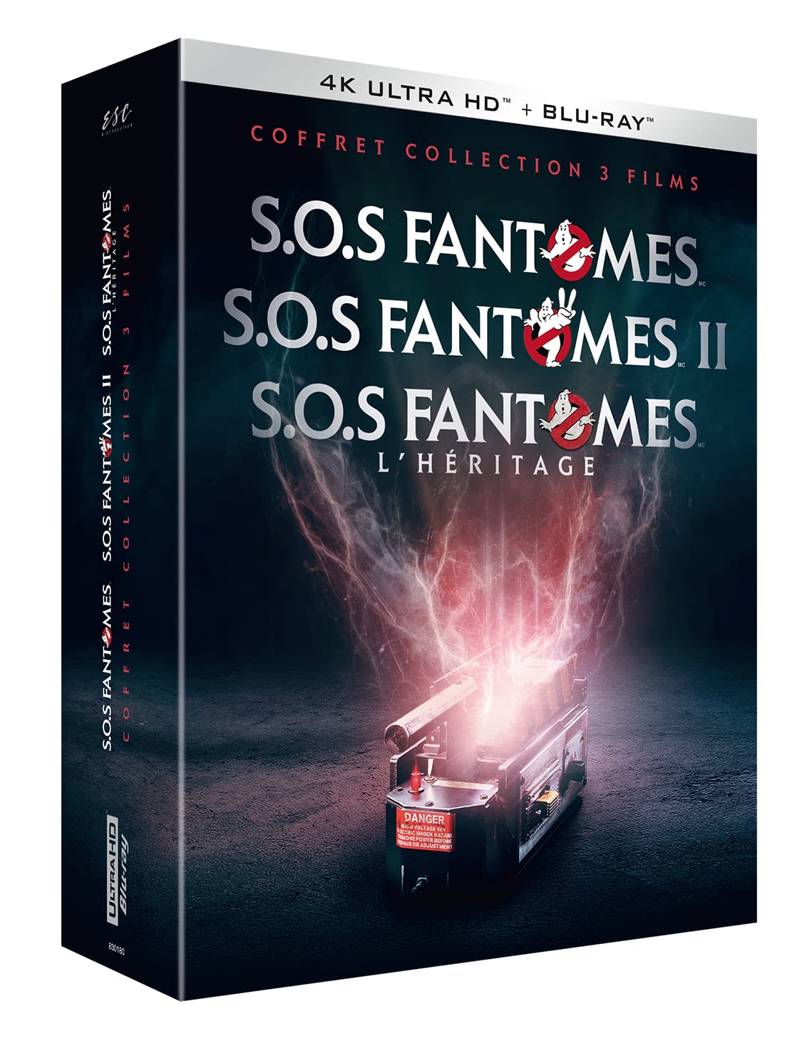 Coffret Collection 3 Films II + S.O.S fantômes : L'Héritage [4K Ultra HD + Blu-Ray]