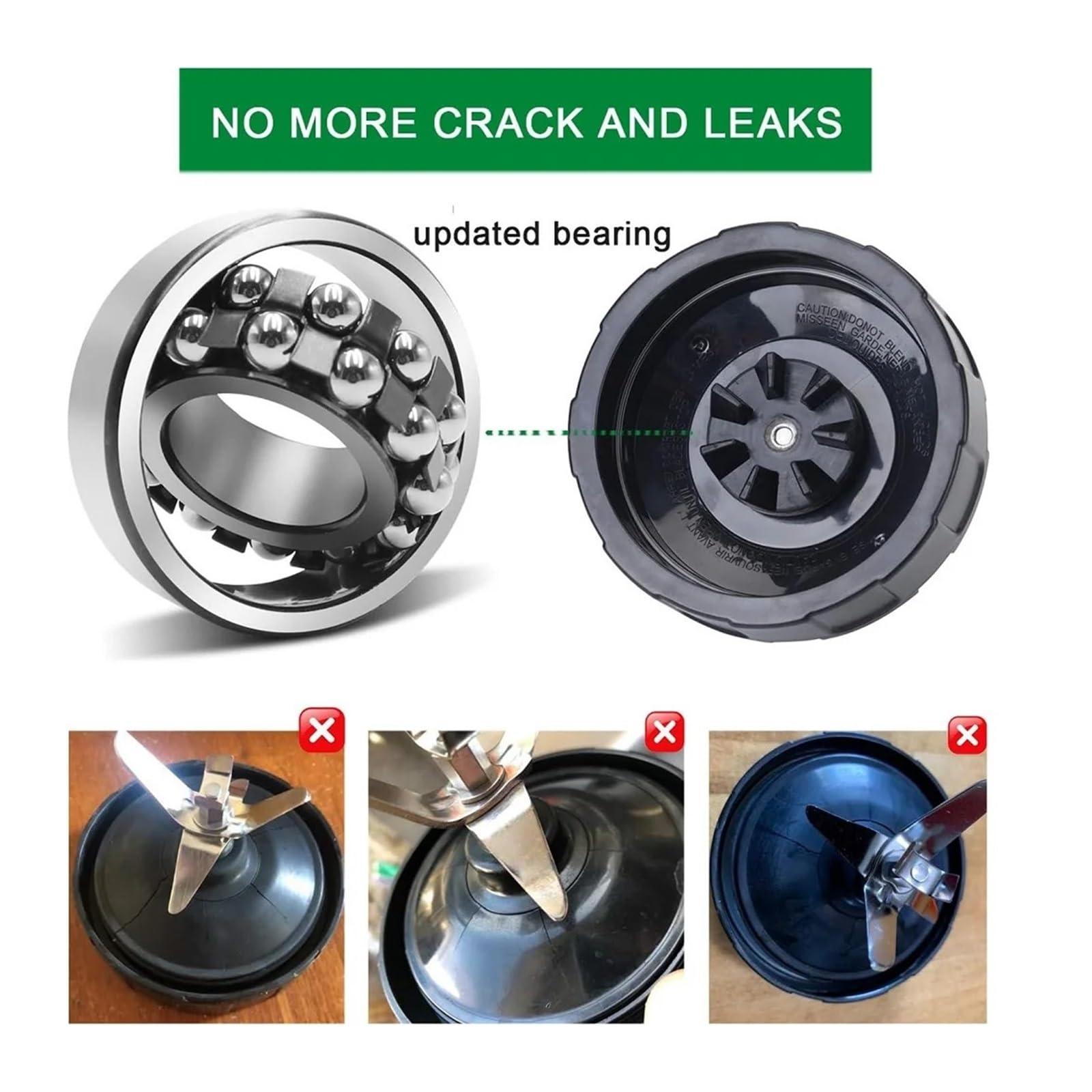 Cuchilla De Licuadora De 7 Aletas Compatible con Ninja BL682-30