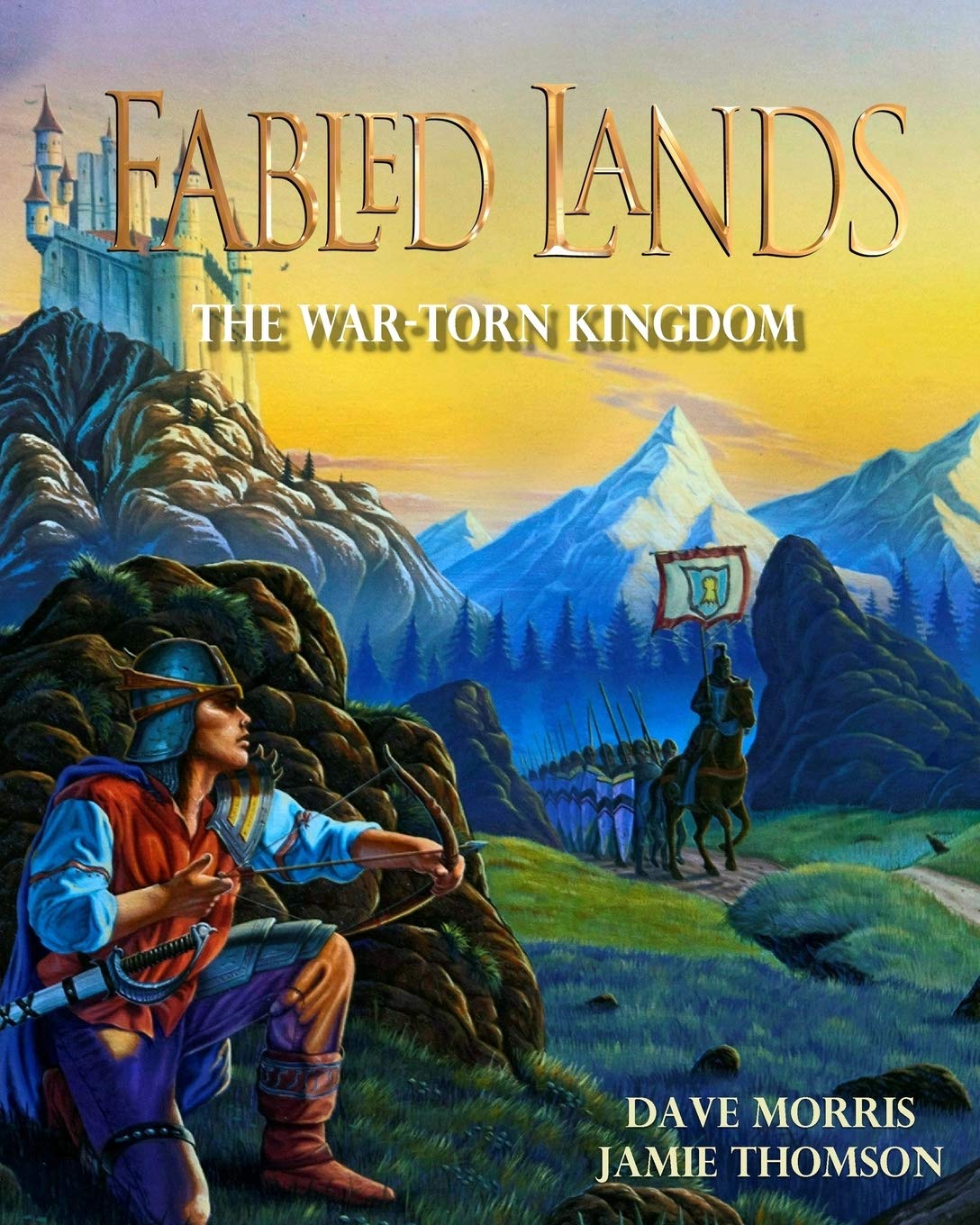The War-Torn Kingdom: Large format edition (Fabled Lands)