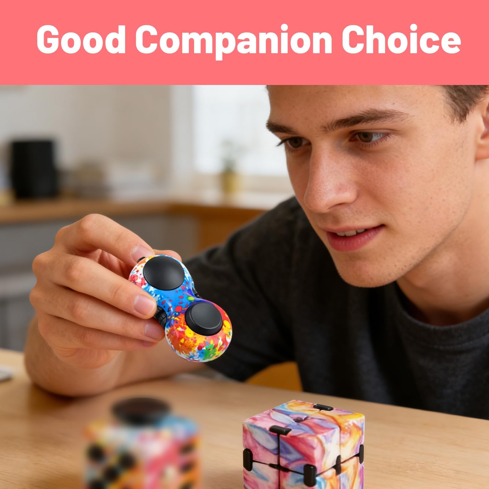 Fidget Toy, Fidget, Portable Fidget Toy, Compact and Durable Design 2