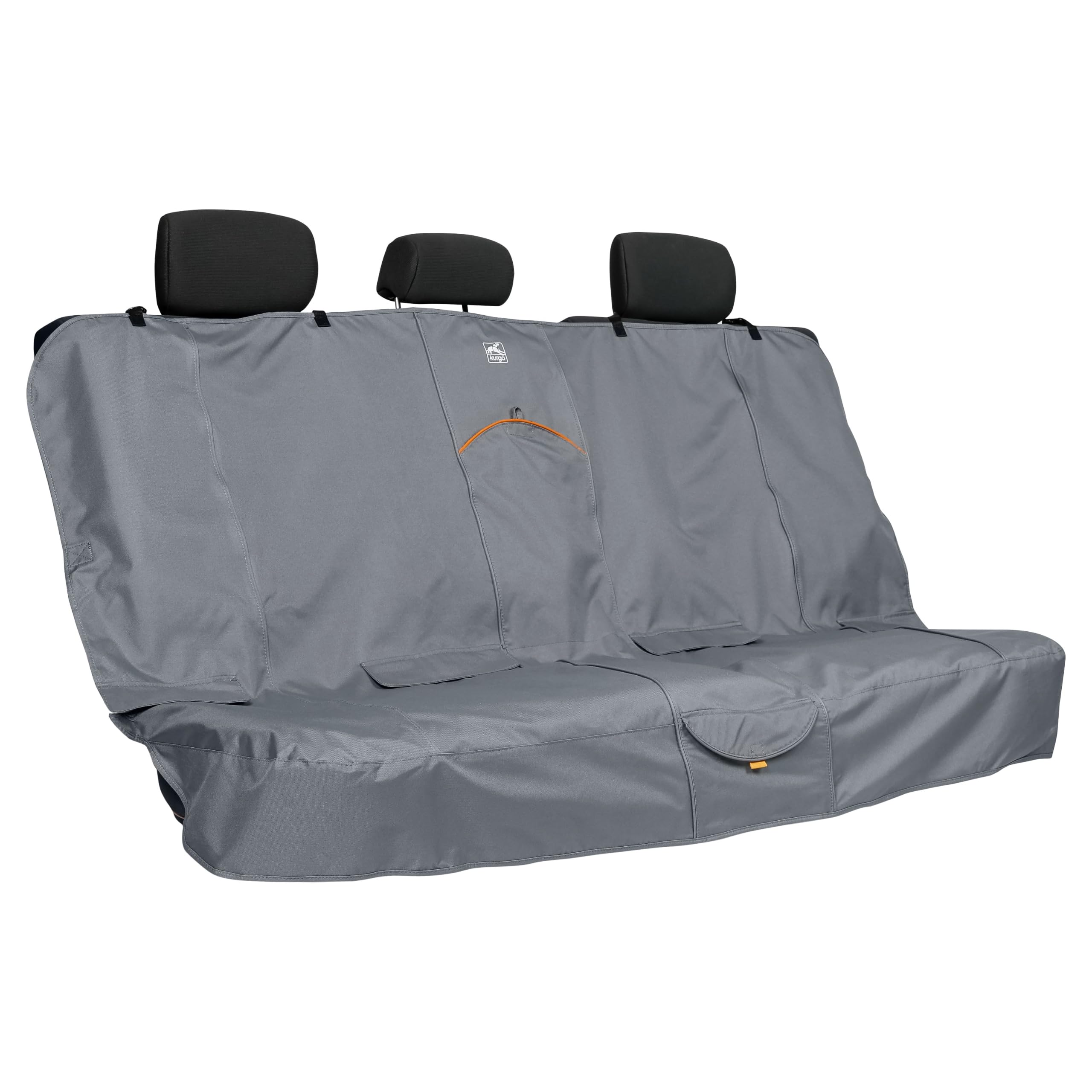 Kurgo Wander Bench Seat Cover, Charcoal Grey