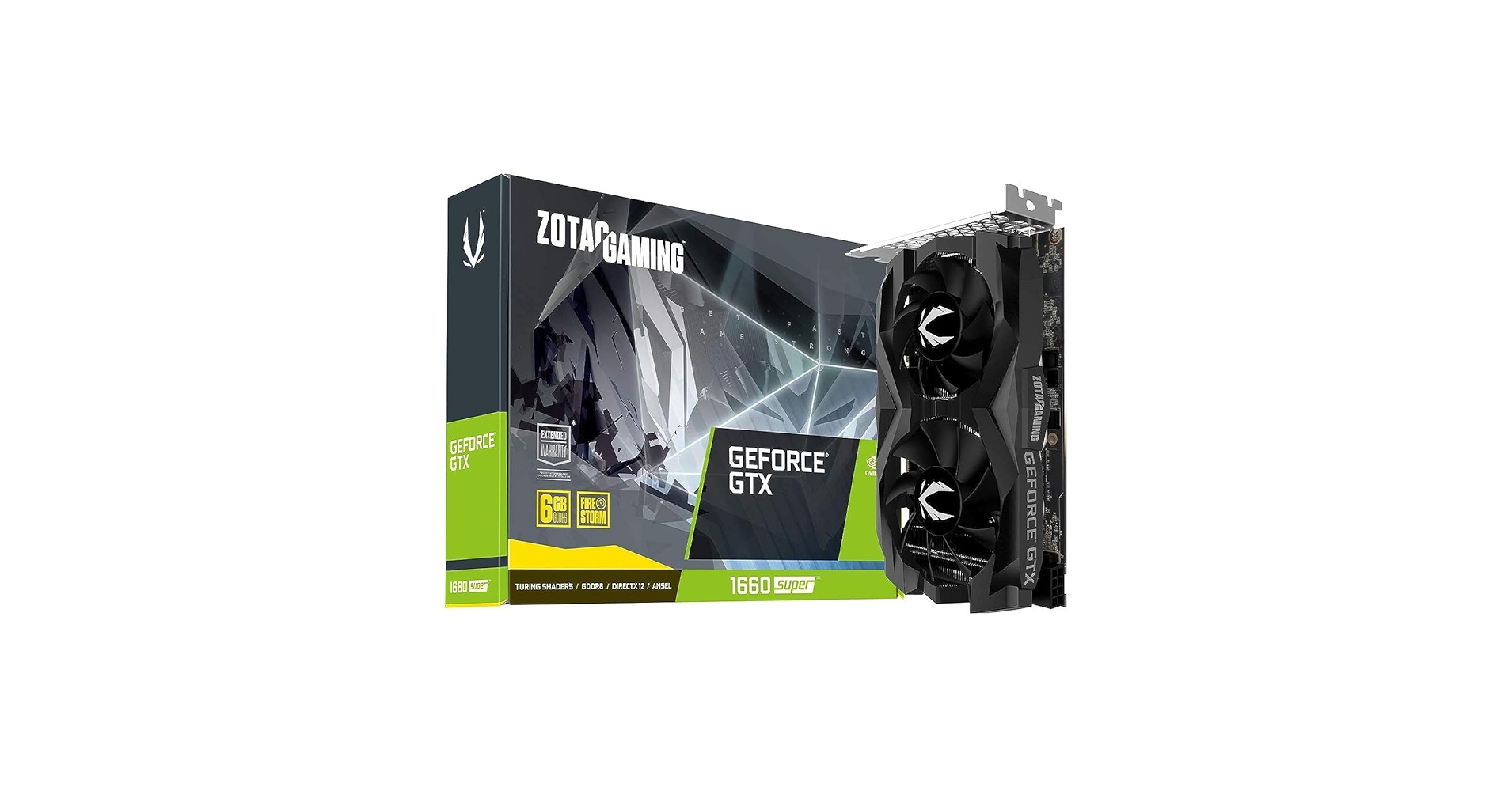 ZOTAC GeForce GTX 1660 Super 6GB GDDR6 192-bit Gaming Graphics Card, Super Compact, ZT-T16620F-10L