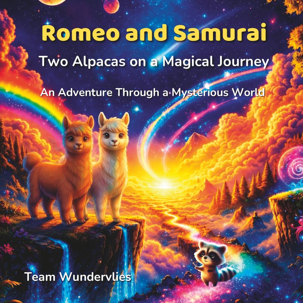 Romeo and Samurai - Two Alpacas on a Magical Journey: An Adventure Through a Mysterious World