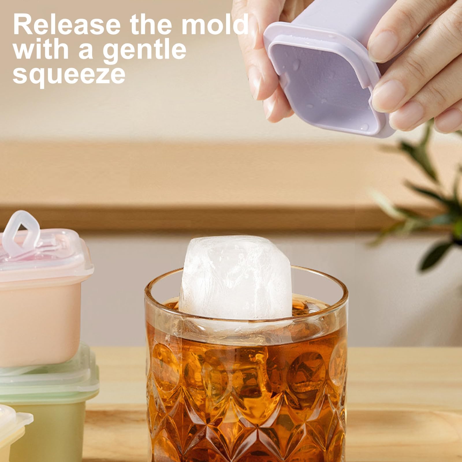 8 moldes ChillingTreat for refrescarse, fáciles de usar y limpiar, for paletas hielo