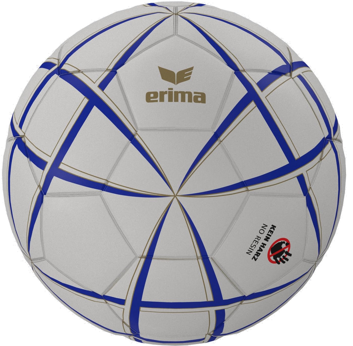 Erima Magic White 7602603 Ballon de Handball Unisexe pour Adolescent Blanc/Bleu 1