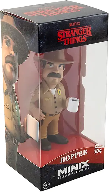 Figurine Stranger Things Hopper Minix 12 cm - Collection Officielle Netflix