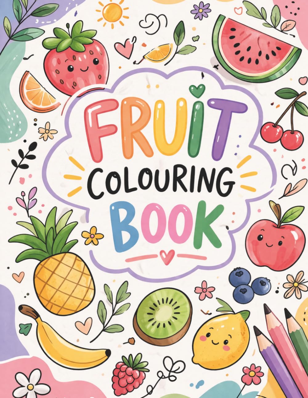 My Own Colouring book: Fruits