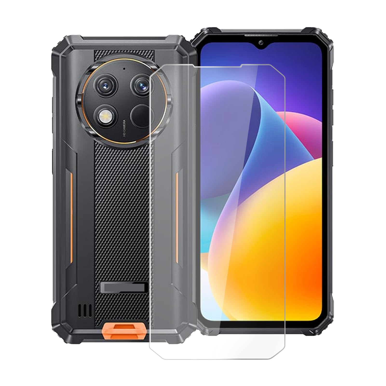 3 Pellicole In Vetro Temperato Hxeyraal Per Oukitel G1 – 0,33 Mm, Antigraffio, Oleofobico, 2.5D Arrotondato
