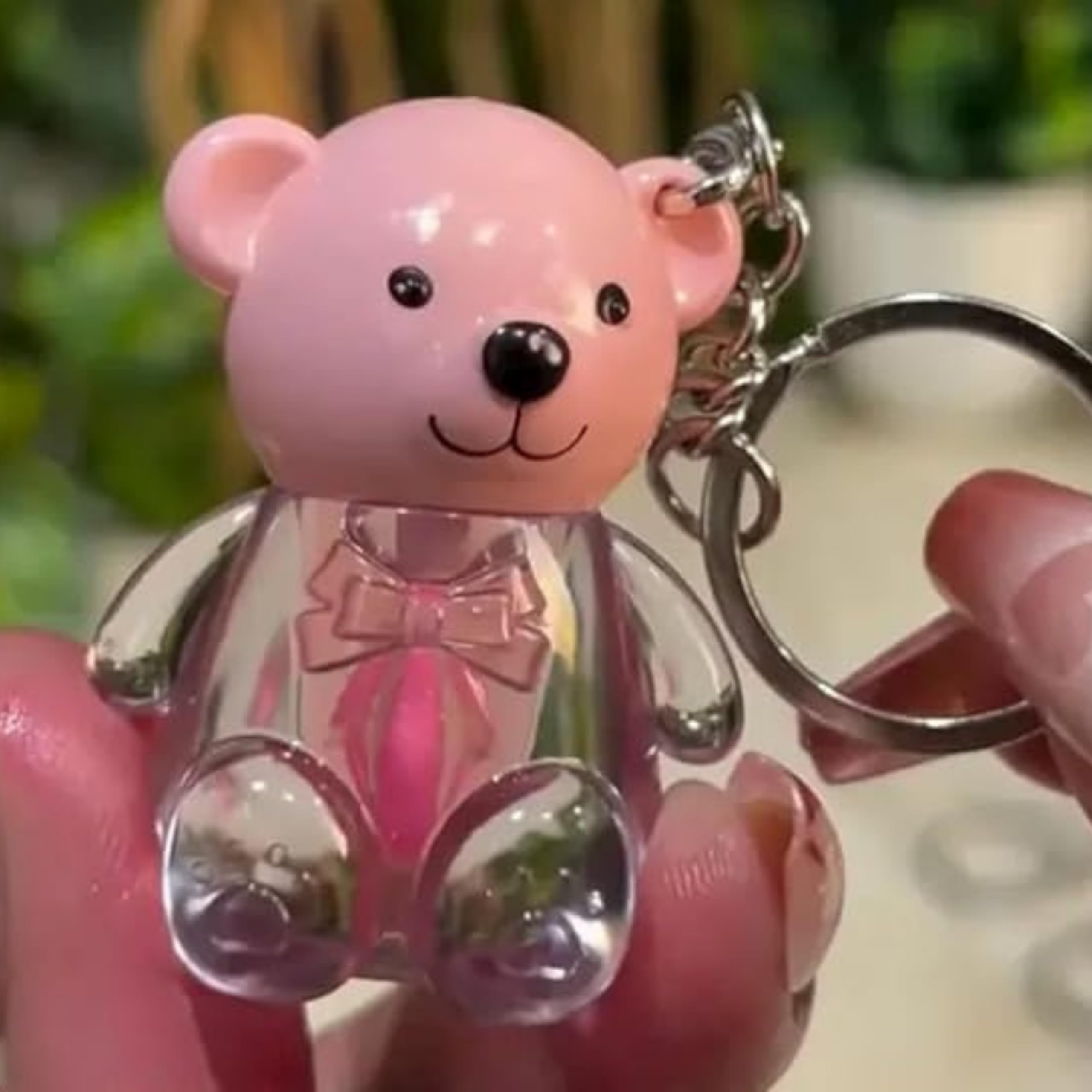 Teddy Bear Lip Gloss with Keychain – Cute & Portable Mini Lip Balm for Kids & Girls | Moisturizing Glossy Tint | Fun Birthday Gift & Return Gift-picture-14
