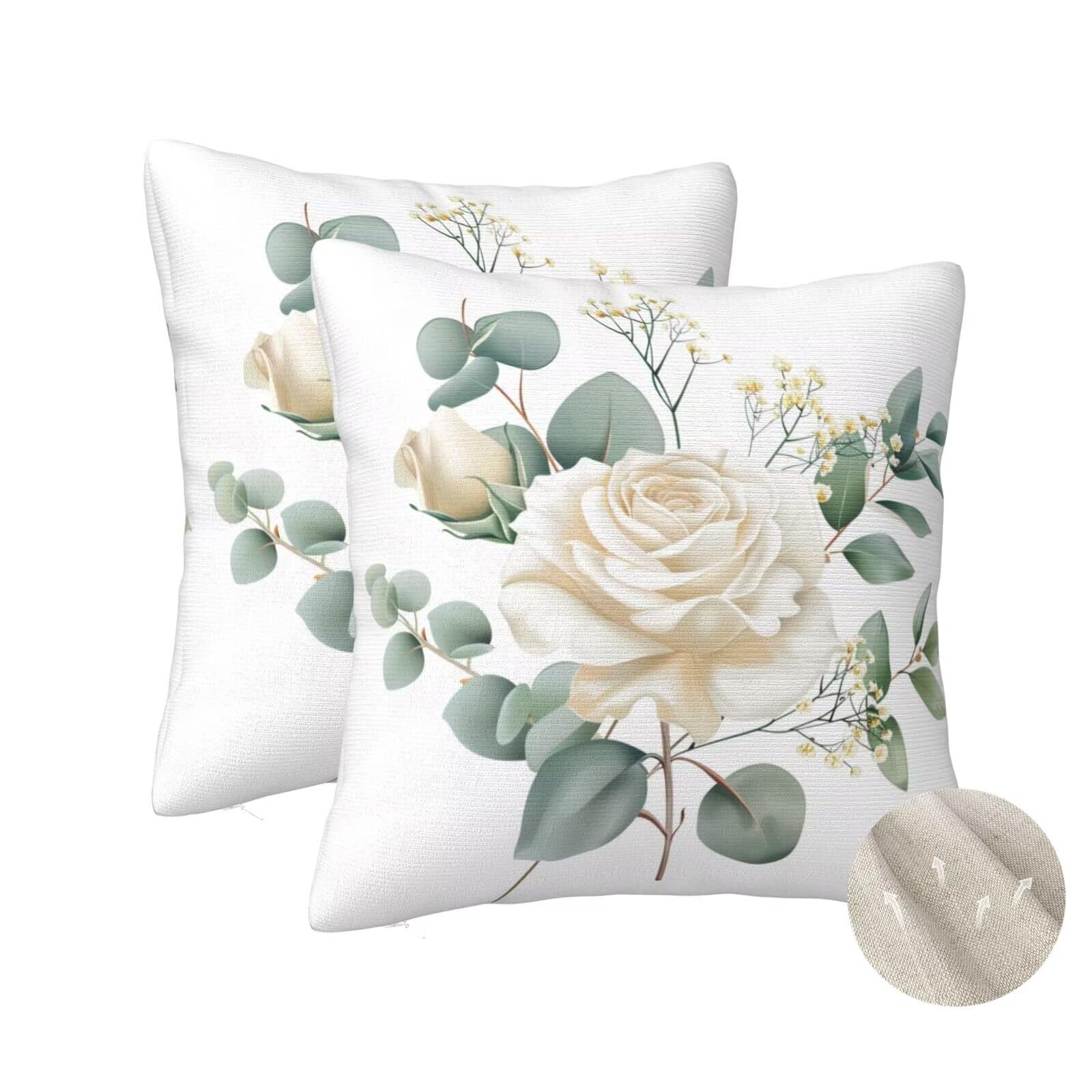 Housse de coussin simple 60x60 coussins décoratifs maison taie oreiller canapé