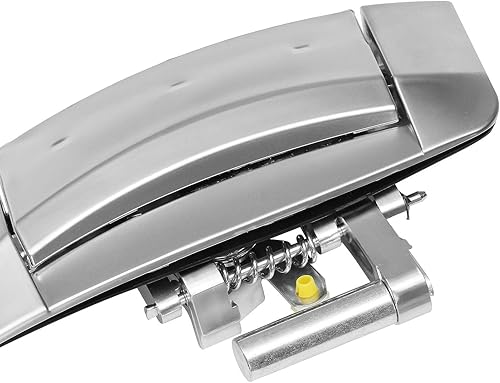 Miniatura 5 de Gledewen Manija de puerta exterior derecha lado del pasajero para Nissan 350Z 2003-2009 Reemplaza# 80606-CD01E, 80606-CD00E, 80606-CD00B