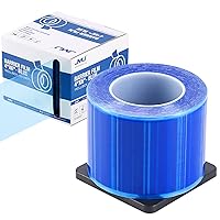 Vista 7 de JMU Película de barrera rosa, película de barrera dental para tatuajes, cinta de barrera de 4" x 6", 1200 hojas