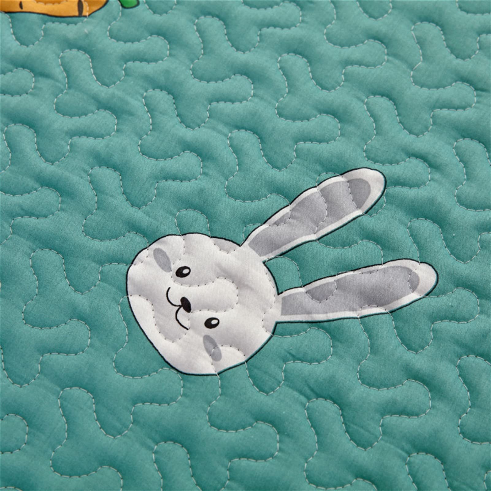 LIVEINU Tatami-tapijt met anti-slip ondersteuning, opvouwbaar, afwasbaar, kindertapijt, speelkleed, babytapijt, vloer, kruipdeken, 90 x 210 cm, driehoek