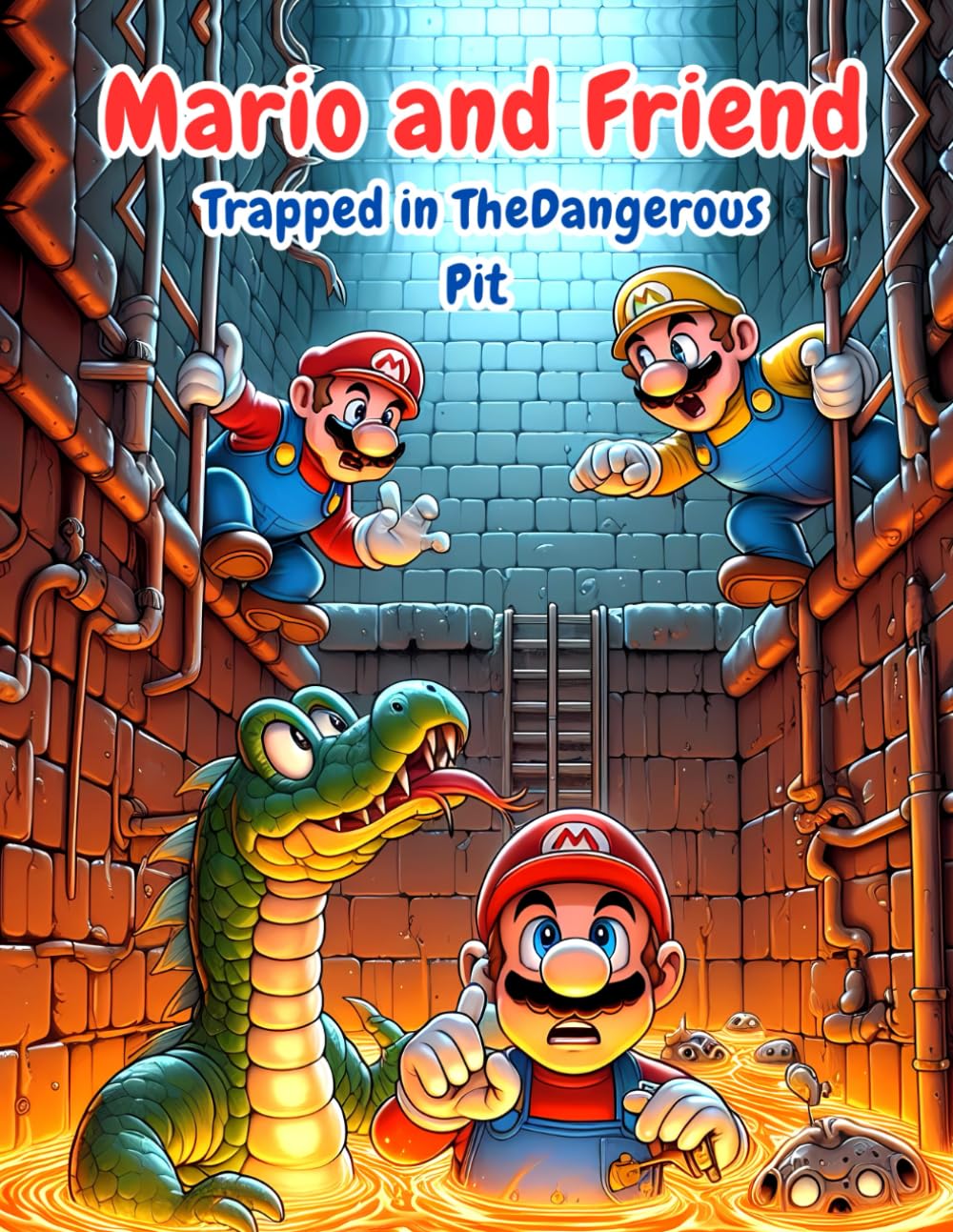Mario and Friend Story: Trapped in The Dangerous Pit
