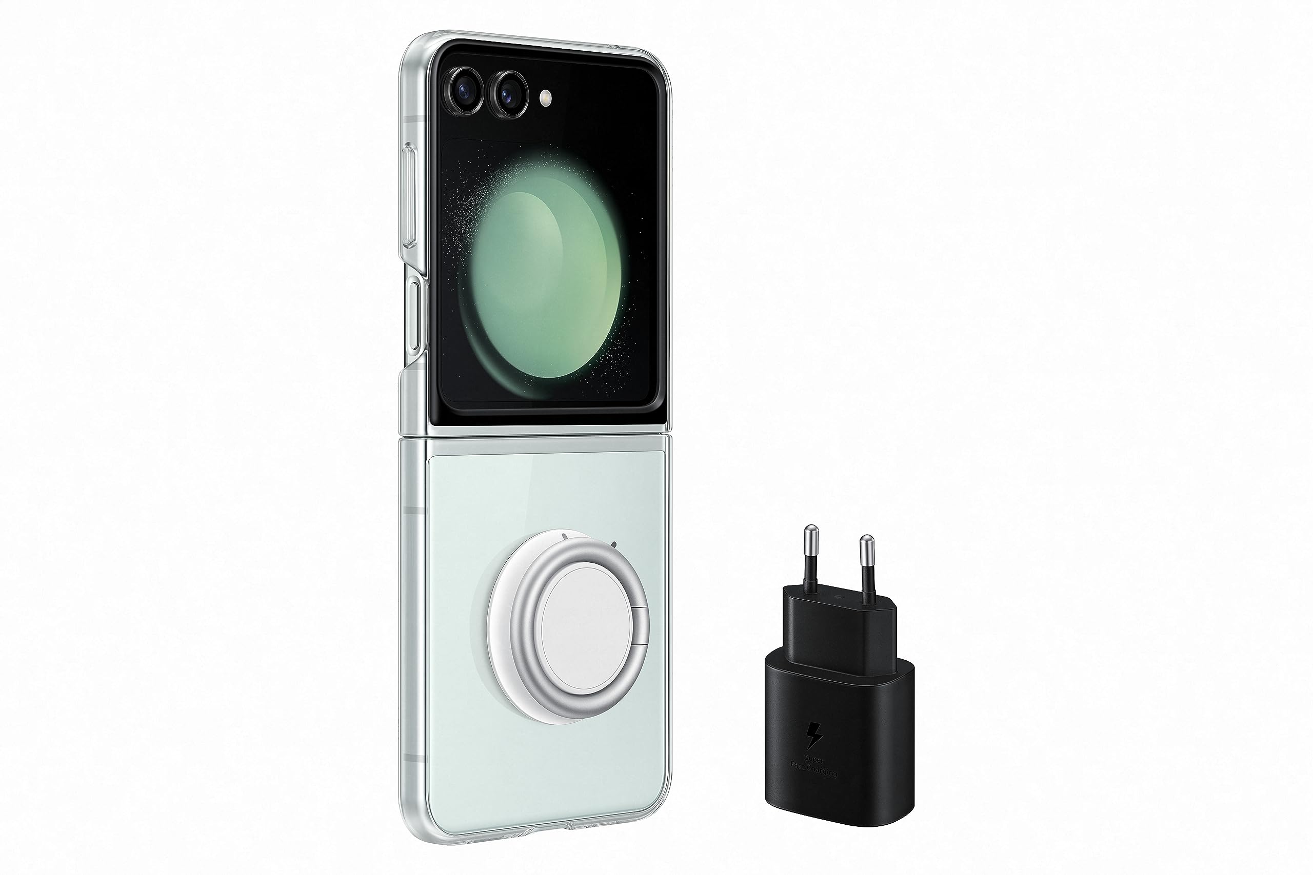 Samsung Starter Pack EF-XF73 für Galaxy Z Flip5 (EF-XF731 Case + EP-TA800N Ladeadapter)
