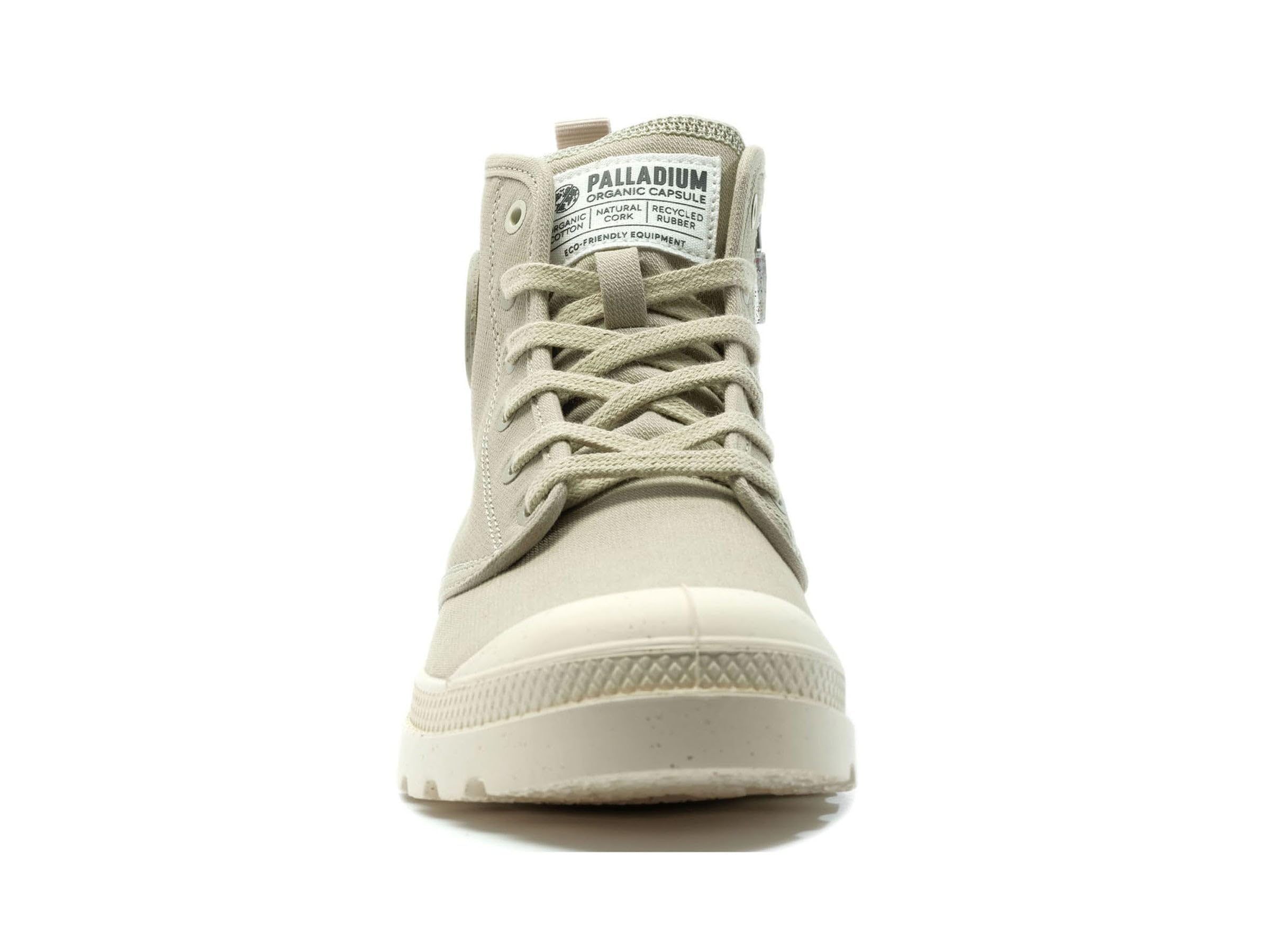 Palladium Unisex's Pampa Hi Zip Organic Sneaker, Eucalyptus, 3.5 UK - Image 3