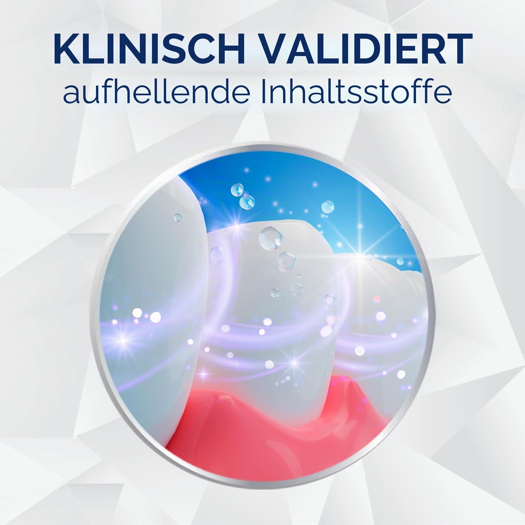 Crest 3D Whitening Zahnpasta, Weiß, Brilliance Luminous Purple, 3 Stück, 142 g, Fluorid Anti-Karies-Zahnpasta, bekämpft 100% mehr Oberflächenflecken, Vorbeugung