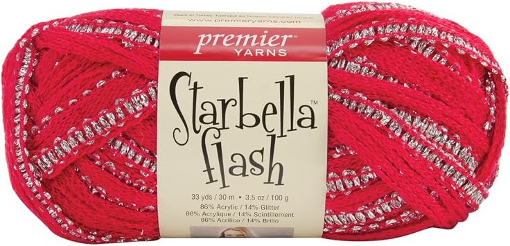 Starbella Flash Yarn-Pink Topaz