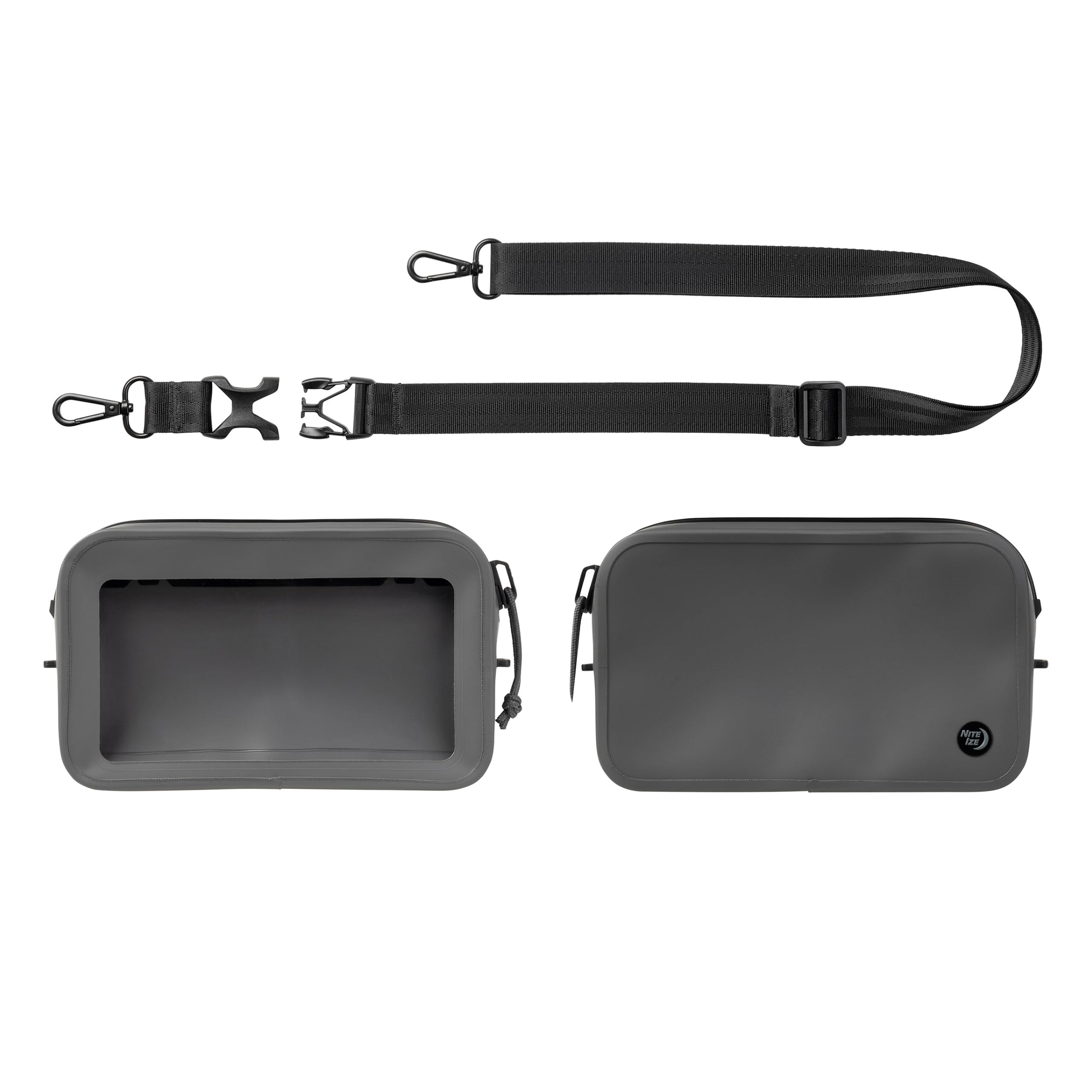 Nite Ize RunOff Waterproof Hip Pack - Charcoal, Charcoal