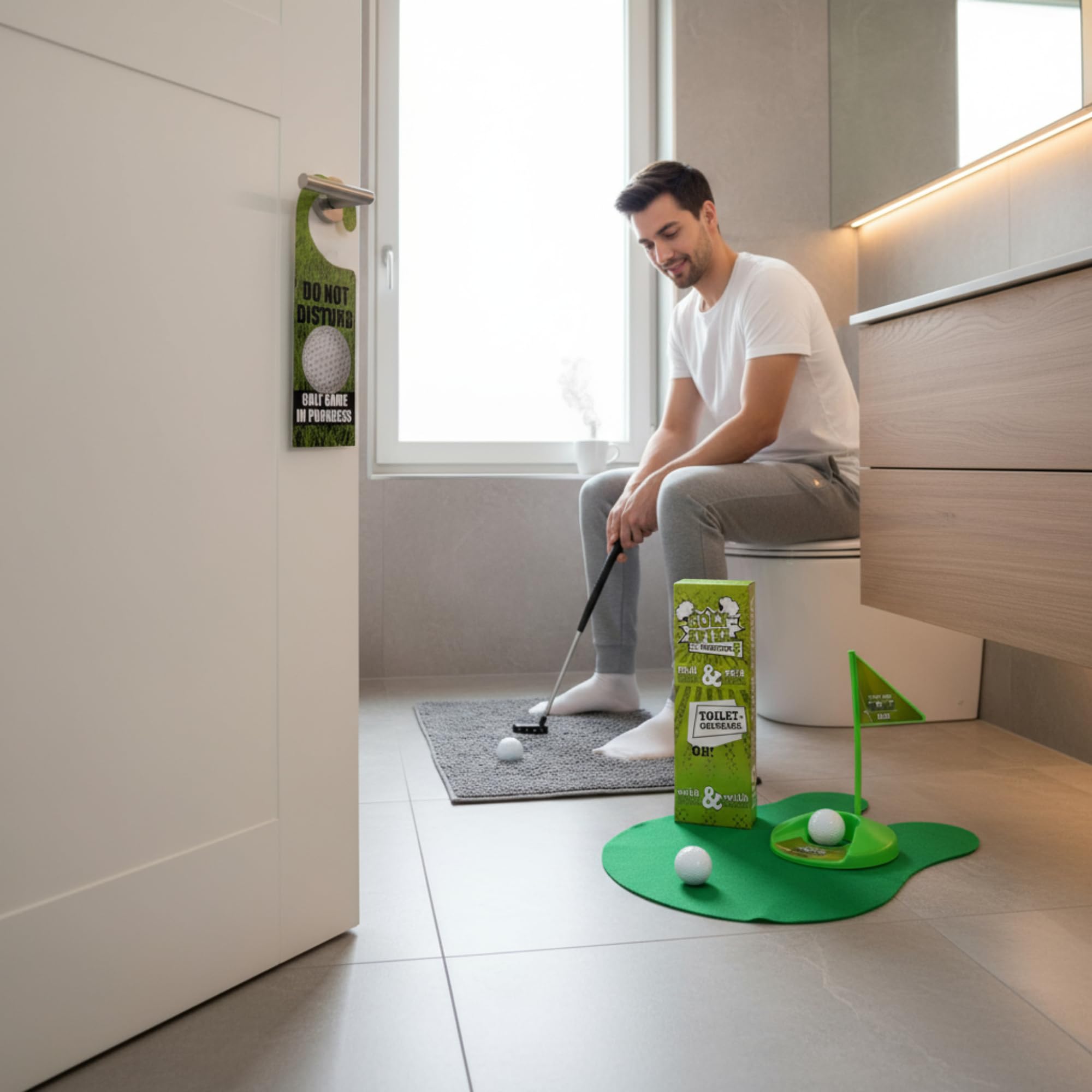 MIJOMA Gioco WC per il bagno, gioco da bagno