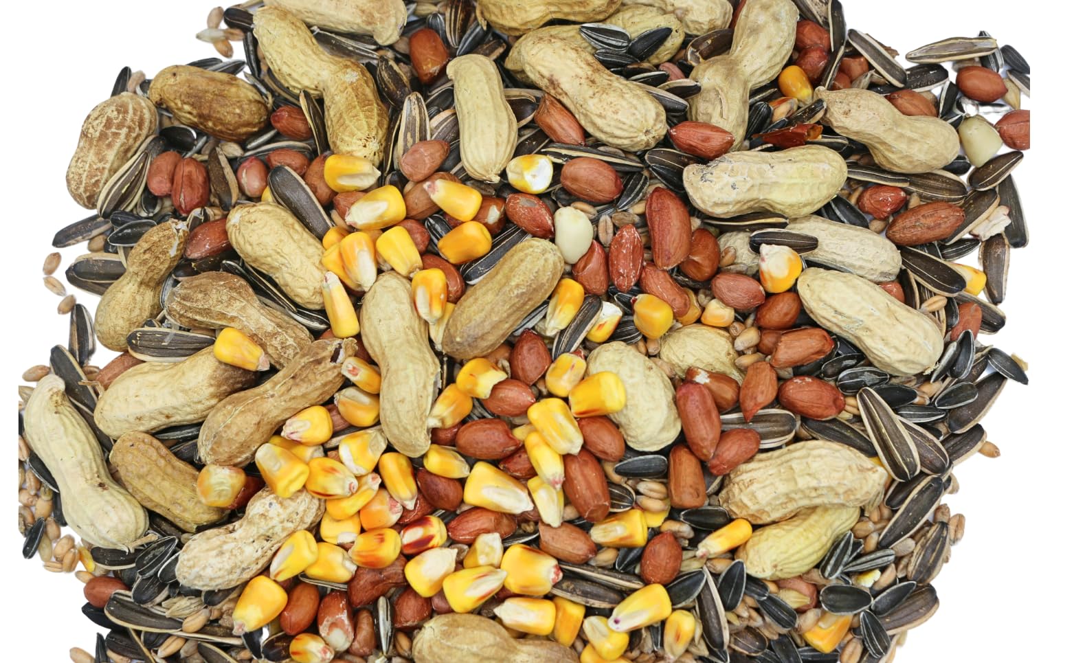 Squirrel & Chipmunk Mix, Monkey Nuts, Peanuts, Sunflower Stripes, Seeds, Natural Wildlife Mix For Garden 12.75kg