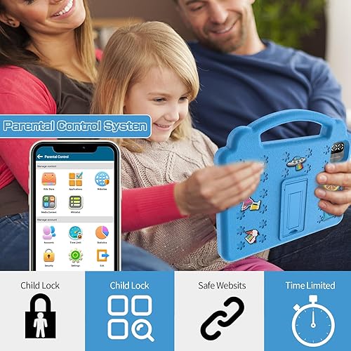 Miniatura 3 de Tableta para niños de 10 pulgadas, 3 GB de RAM y 64 GB de almacenamiento, tableta Android para niños con límites de tiempo, filtros de edad y más