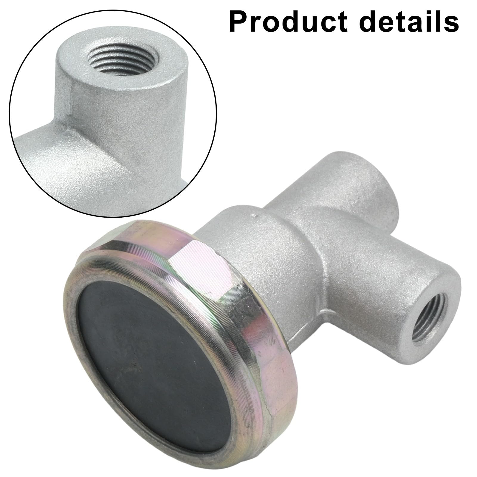 Lecreatekit Regulador hidráulico de embrague, repuesto de metal para for kia Ceed y for hyundai i30, OEM 41690-2H100, acabado plateado