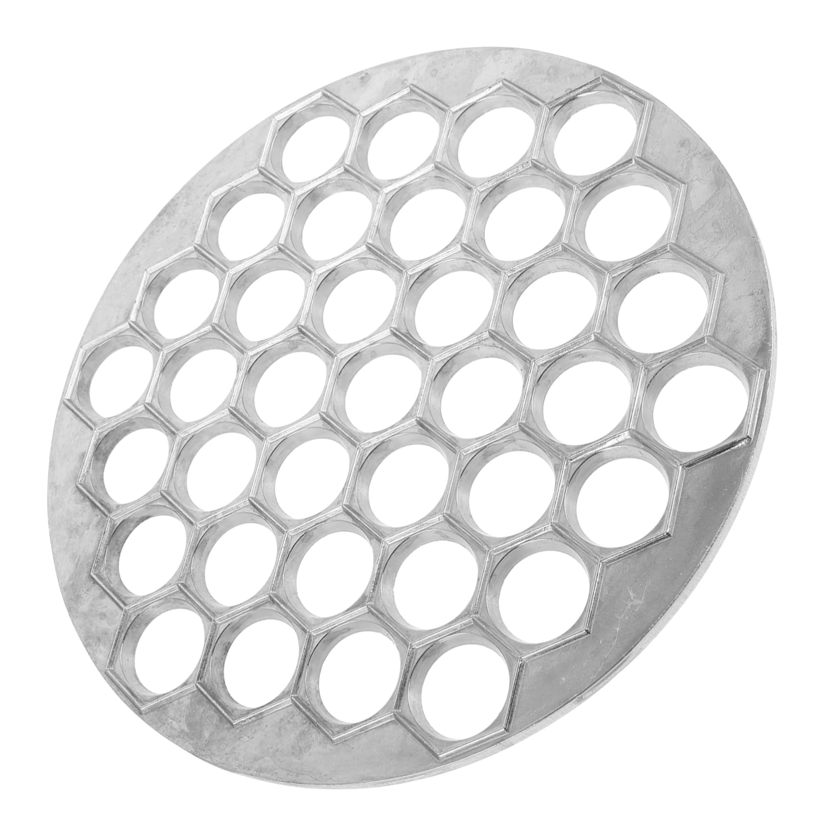 Cabilock Molde de Aleación para Hacer 37 Empanadillas la Vez, Herramienta Ligera con Diseño Innovador y Superficie Plana Adecuado para Cocina en Casa