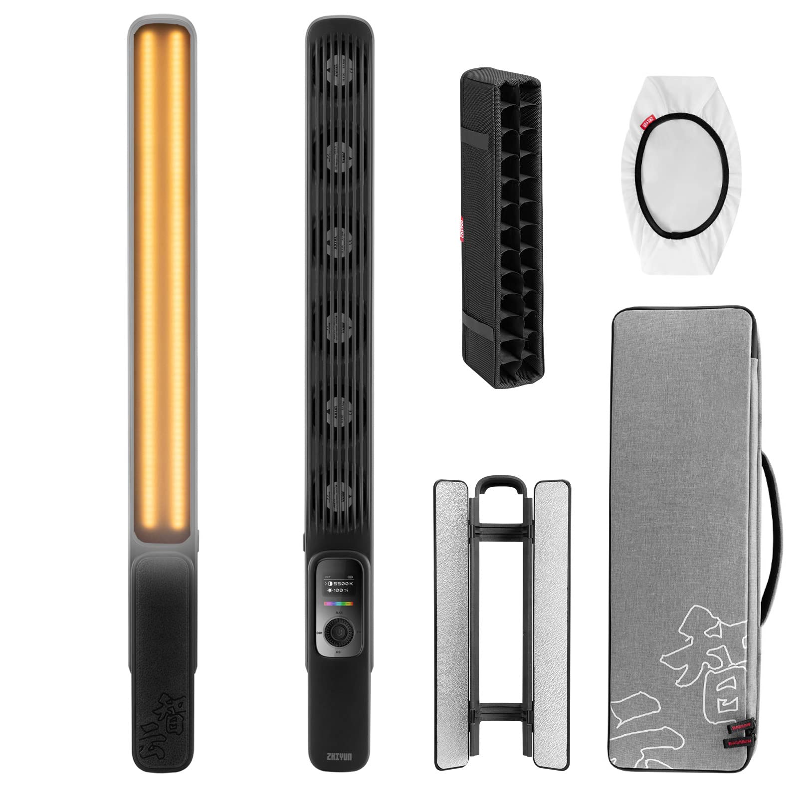 Amazon | ZHIYUN FIVERAY F100 100W RGB LEDライトワンド LEDビデオ 